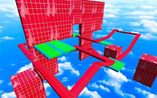 naik marmer bergulir bola 3d screenshot 2