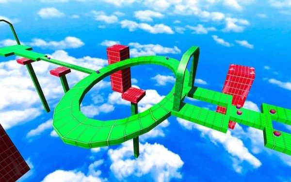 naik marmer bergulir bola 3d screenshot 12