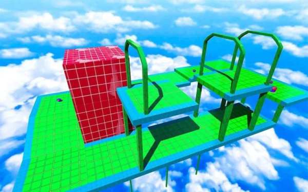 naik marmer bergulir bola 3d screenshot 3