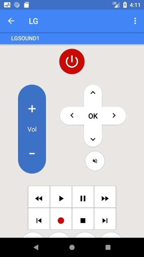 LG Home Theater Remote screenshot 2