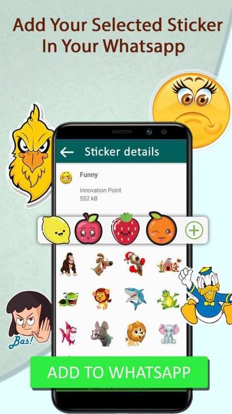 Whatsapp Stickers - All Stickers for Whatsapp screenshot 3