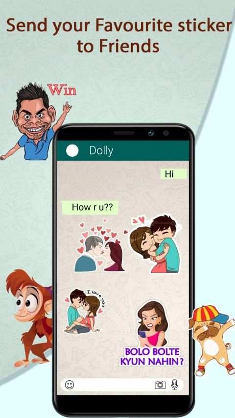 Whatsapp Stickers - All Stickers for Whatsapp screenshot 4