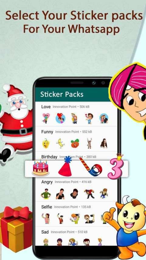 Whatsapp Stickers - All Stickers for Whatsapp screenshot 1