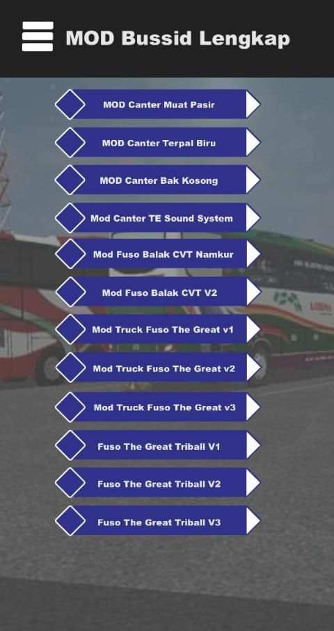 Truck Mod Bussid Lengkap screenshot 2