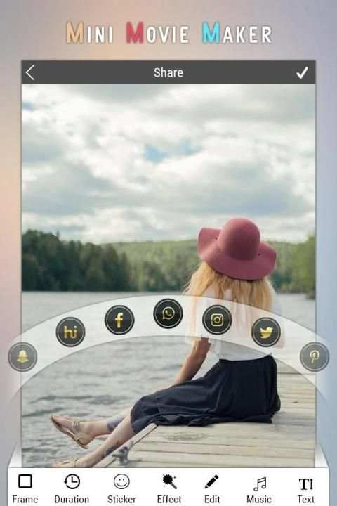 Mini Movie Maker 2019 स्क्रीनशॉट 1