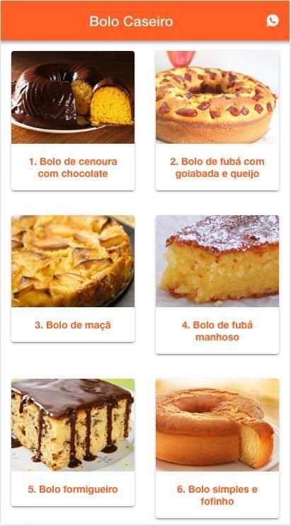 Bolo Caseiro - 30 Receitas screenshot 8