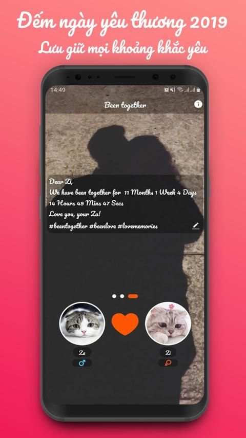 Been Together Lite - Đếm ngày yêu thương 2019 screenshot 4