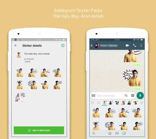 Selebgram Sticker Packs for WhatsApp - IDStudio screenshot 6