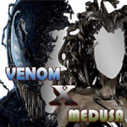 Venom X Medusa | Photo Editor Selfie