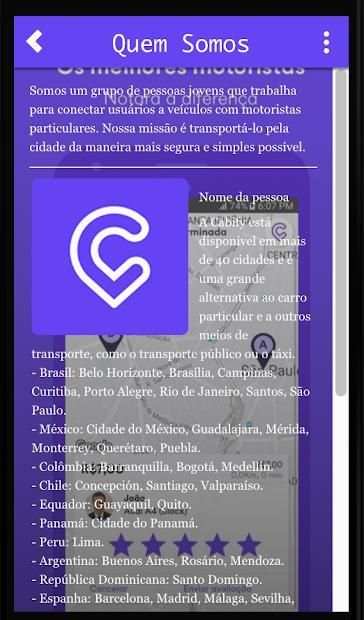 Cabify screenshot 1