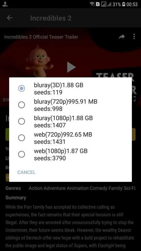 Torrent Movies - Search & Download Direct Torrents screenshot 11