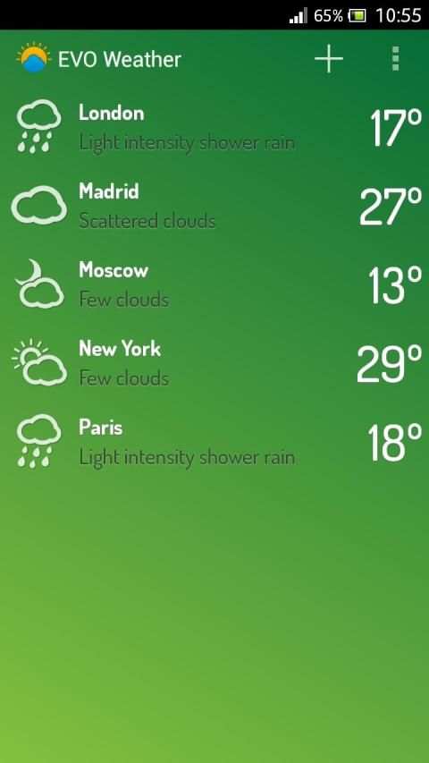 EVO Weather screenshot 2