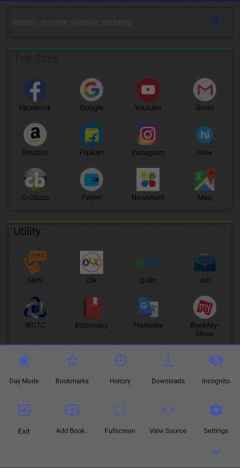 DC Browser : Fast & Secure स्क्रीनशॉट 2