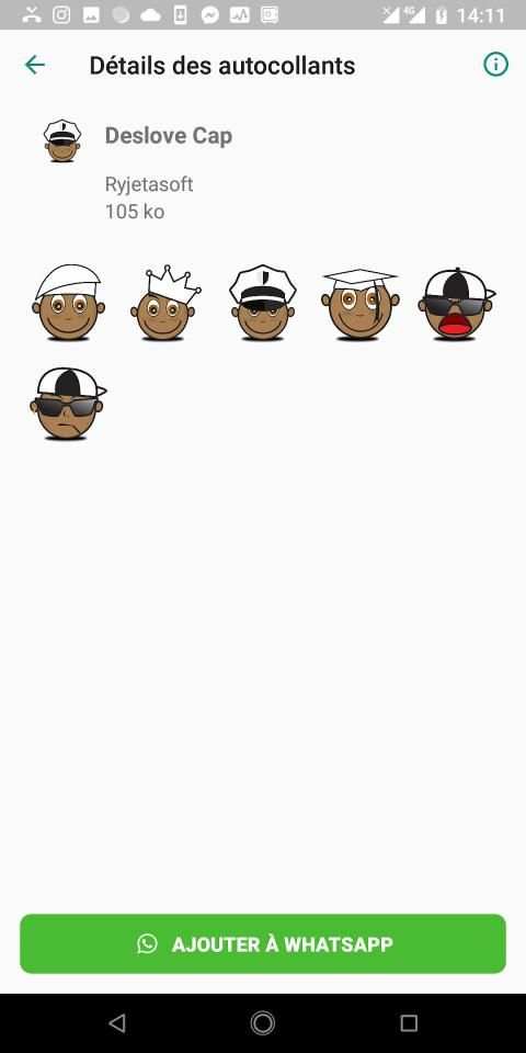 WhatsApp Deslove Stickers screenshot 5