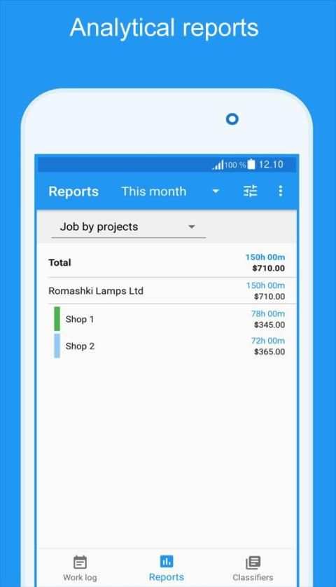 Express Worklog - timesheet, work time tracker screenshot 11
