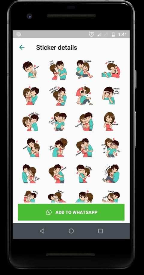 ♥♥ Valentine Day 2019 Stickers (WAStickerApps) ♥♥ screenshot 2