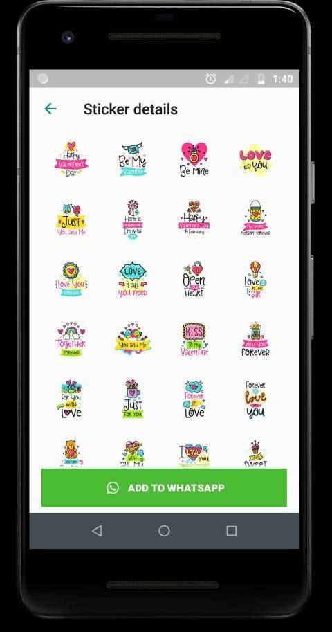 ♥♥ Valentine Day 2019 Stickers (WAStickerApps) ♥♥ screenshot 5