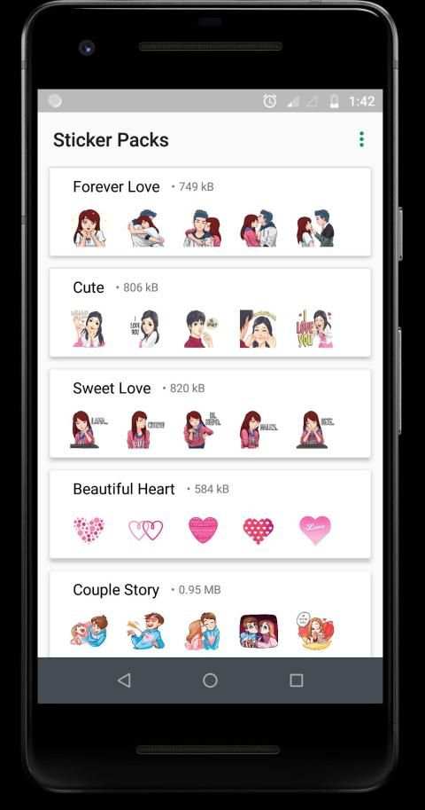 ♥♥ Valentine Day 2019 Stickers (WAStickerApps) ♥♥ screenshot 1