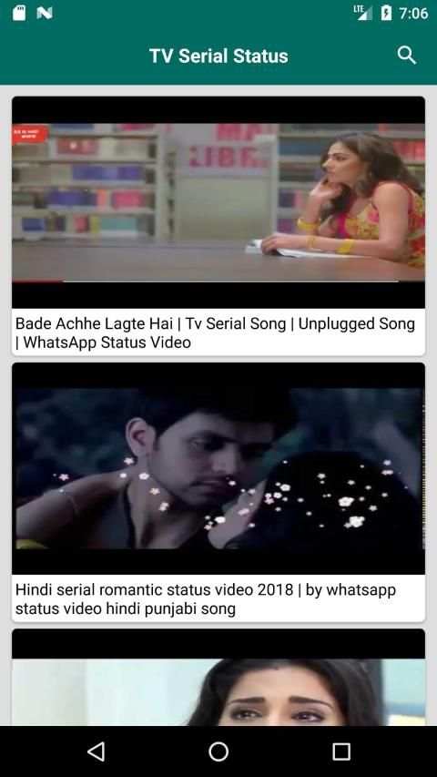 TV Serial Video Status screenshot 2
