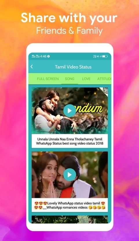 Tamil Video Status For What Apps screenshot 5