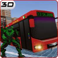 Robot Bus game - Robot Passenger Bus Simulator