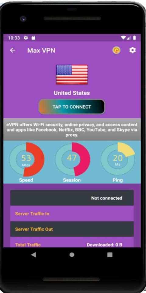 Max VPN screenshot 2
