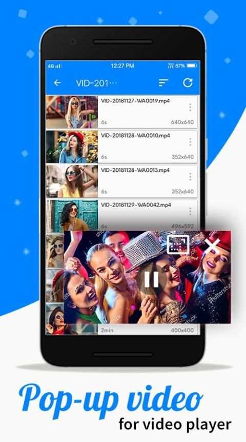 HD Video Player : Popup Video Player screenshot 3