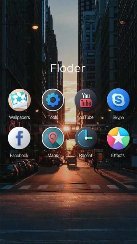 Vista Go Launcher Theme screenshot 2