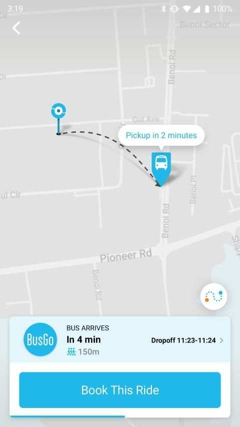 BusGo: On-Demand Public Bus screenshot 2