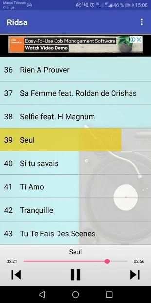 Ridsa Chansons screenshot 1