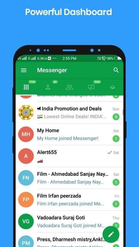 Messenger - High Quality Chat for Free screenshot 7