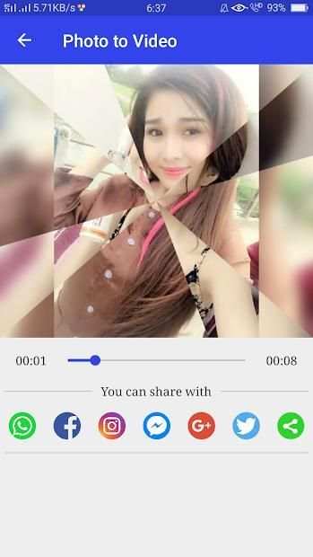 Photo to video स्क्रीनशॉट 6