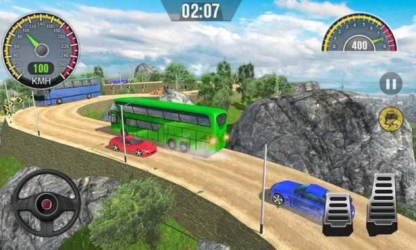 Bus Simulator 2019 - Hill Climb 3D स्क्रीनशॉट 3