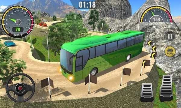 Bus Simulator 2019 - Hill Climb 3D screenshot 2