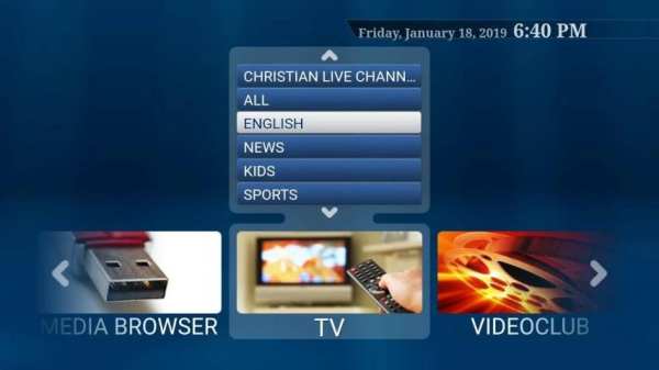 myTV STB screenshot 1