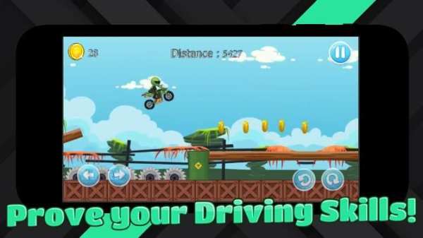Moto Hero Challenge - Motocross Game! screenshot 4