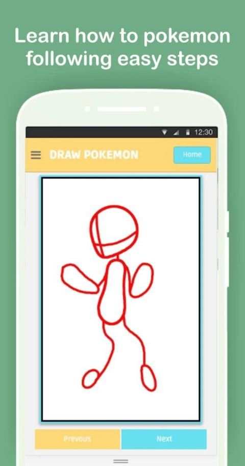 How to Draw Pokémons Step by Step Offline screenshot 7