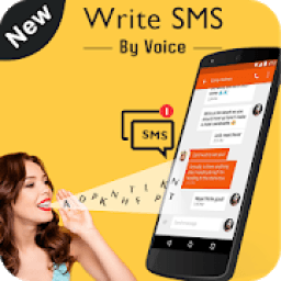 Write SMS by Voice: Voice Text Messages आइकन