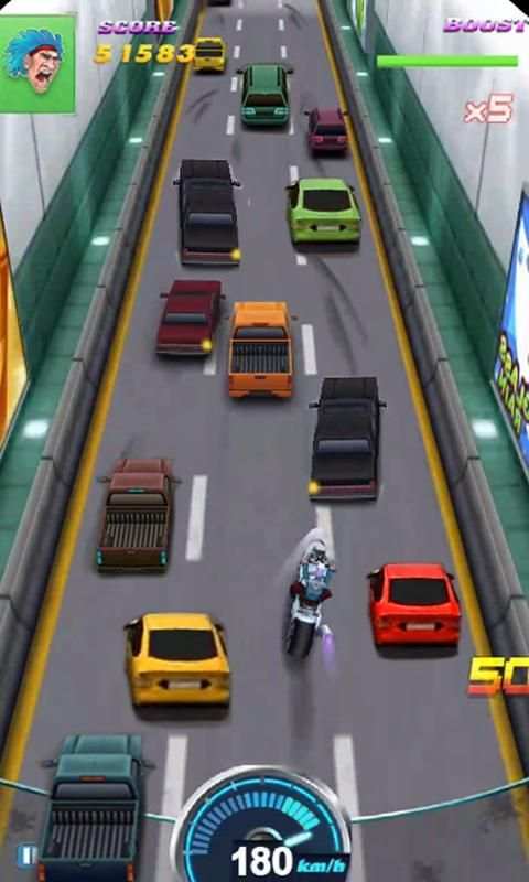 Moto racing - Traffic race 3D स्क्रीनशॉट 3