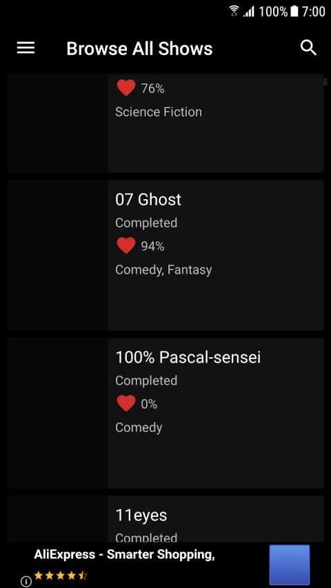 Anime Fan App - Free Anime TV Pro स्क्रीनशॉट 2