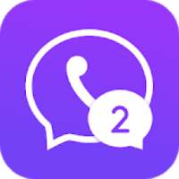 Multichat - 2 akun untuk 2 whatsapp; Klon aplikasi
