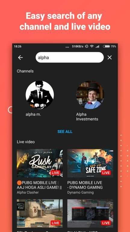 Live Stream Video for Youtube- Float Player Stream screenshot 3