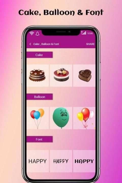 Birthday Video Maker screenshot 3