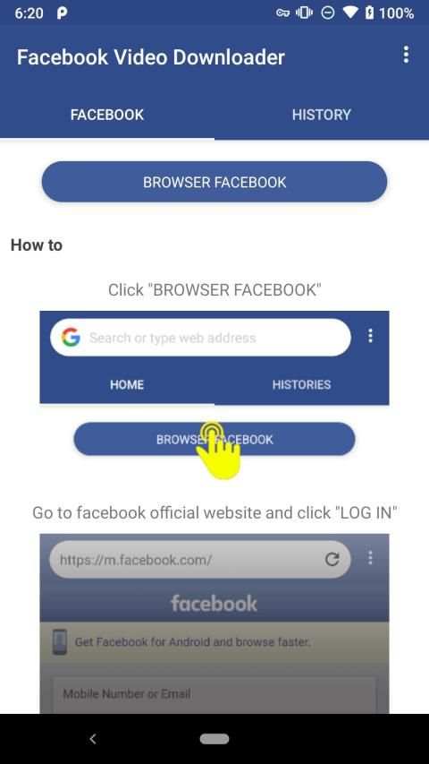 X Video Downloader For Facebook 2019 screenshot 3
