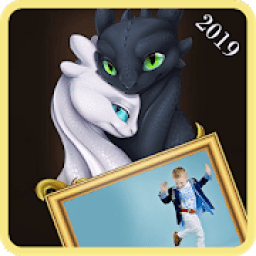 Train Your Dragon Photo Frame 2019 icon