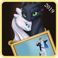 Train Your Dragon Photo Frame 2019 on 9Apps