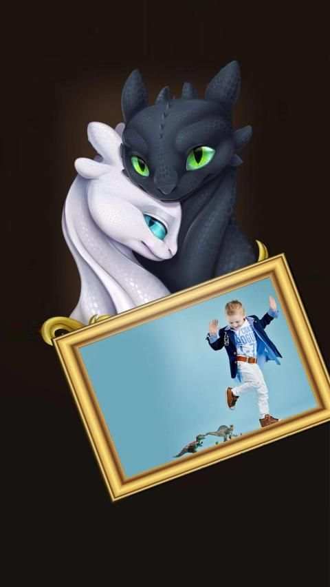 Train Your Dragon Photo Frame 2019 1 تصوير الشاشة