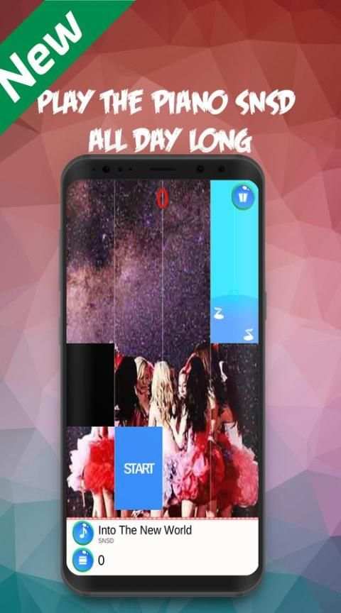Piano SNSD : KPOP Game screenshot 1