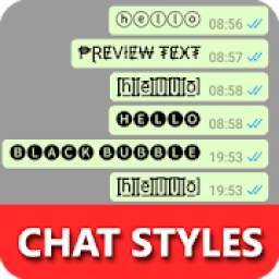 Chat Styles: Cool Text, Stylish Font for WHatsapp