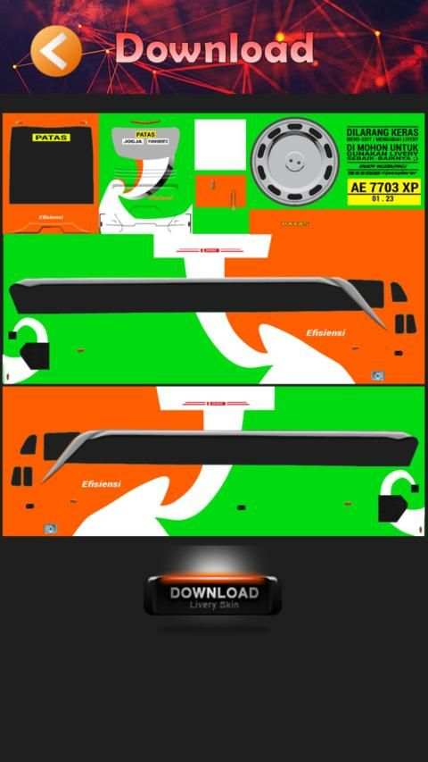 Livery Efisiensi SHD स्क्रीनशॉट 2